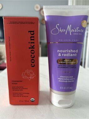 Shea Moisture Purple Nourished & Radiant Gentle Cream Cleanser